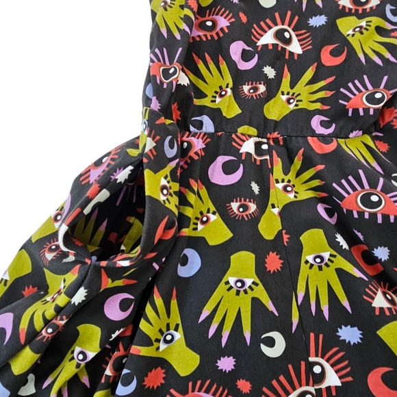 Nooworks Witchy Ways Dahlia Dress, Size XL, Good Condition with Altered Hemline - Picture 8 of 14